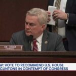 House Oversight Committee Votes to Recommend Clintons
