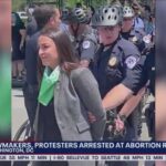 Lawmakers, protesters arrested at abortion rights rally in