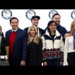 WATCH: JD Vance, Marco Rubio and US Delegation Pose