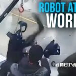 Malfunctioning Robot Causes Dinner Mayhem Engineers Panic as $90k Robot Loses Control
