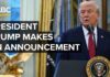 President Trump makes an announcement on lowering drug