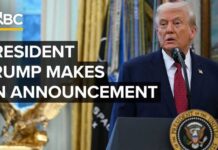 President Trump makes an announcement on lowering drug