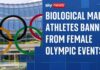 Transgender women athletes banned from female Olympic