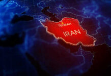 Missile Exchange Erupts — Ceasefire on Life Support Map of Iran highlighted with Tehran marked.