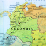 Colombia Meltdown: Israel ‘Rigged’ The Vote? Map showing Colombia and surrounding countries.