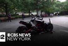 10 injured after 3-wheel motorcycle strikes pedestrians in Brooklyn Park