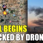 Erbil Skies ERUPT Near U.S. Base Both US backed Kurdish forces and US bases in Erbil on fire
