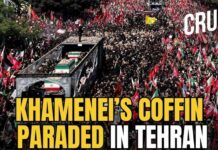 Khamenei Funeral LIVE | Iran Supreme Leader’s Coffin Passes Through Sea Of Mourners In Tehran