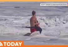 Viral Rescue, Unexpected Trump Honor Teen Lifeguard Who Saved Boy in Rough Surf Speaks Out