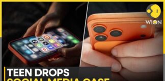 15-Year-Old Teen Drops Test Case Against Social Media Giants | WION News