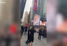 New video shows moments before NYPD shoots woman who stabbed 2 people in Times Square
