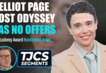 Award Winning Actor Elliot Page Has No Acting Offer Since Blockbuster The Odyssey