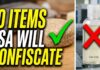 10 Items TSA Will Confiscate in 2026 (Don’t Pack These!)