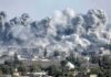 Riyadh Fireball – But Hit Or Hype? Massive smoke plumes rise over a city after explosions