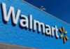 Indiana Senator Caught Stealing From Walmart Walmart storefront sign on bright blue exterior wall